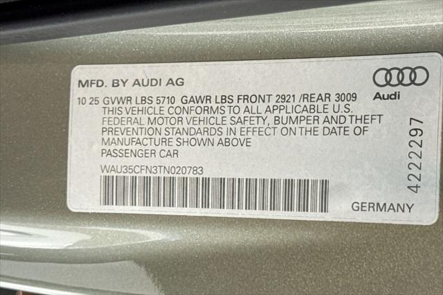 2026 Audi A6 Prestige quattro S tronic