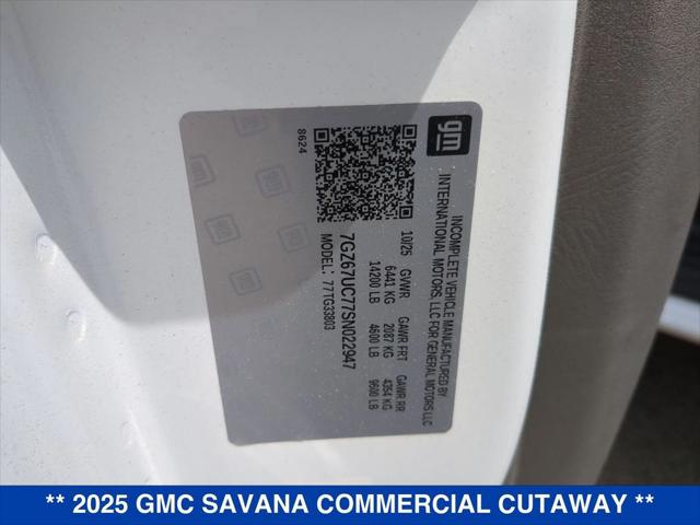2025 GMC Savana Cutaway 4500 Van