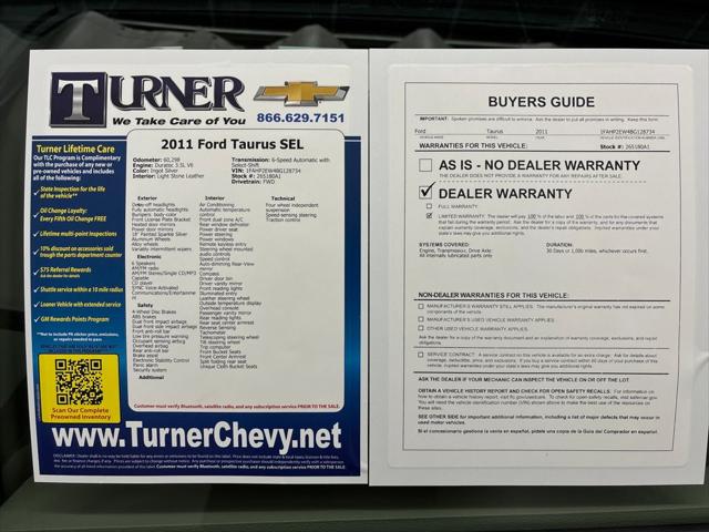 2011 Ford Taurus SEL