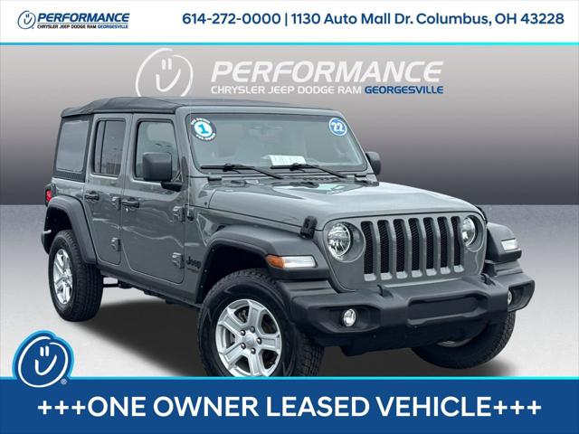 2022 Jeep Wrangler Unlimited Sport S 4x4 2022 Jeep Wrangler Unlimited Sport S 4x4