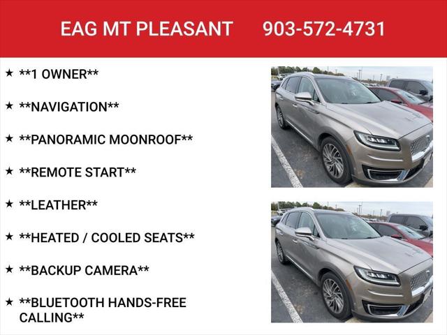 2020 Lincoln Nautilus Reserve