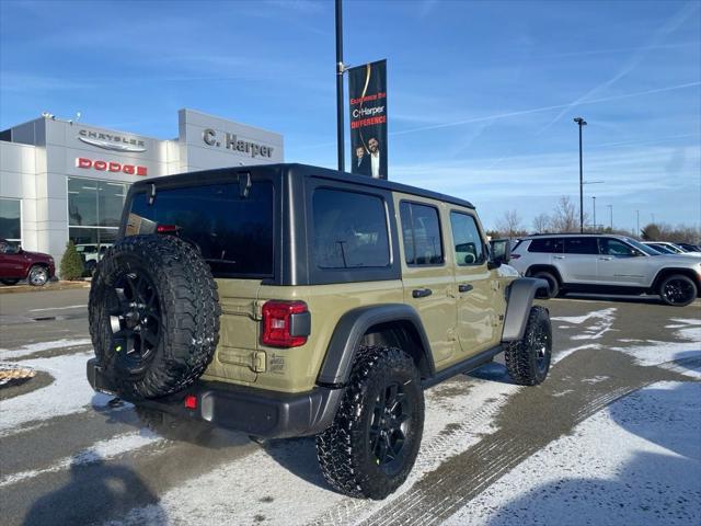 2026 Jeep Wrangler WRANGLER 4-DOOR WILLYS 2026 Jeep Wrangler WRANGLER 4-DOOR WILLYS