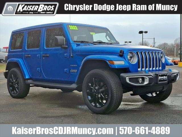 2022 Jeep Wrangler 4xe Unlimited Sahara 4x4