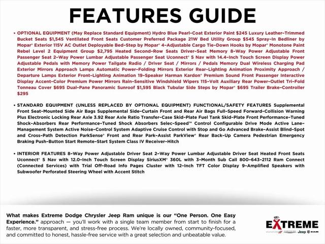 2025 RAM 1500 Rebel Crew Cab 4x4 57 Box