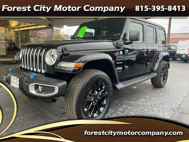 2023 Jeep Wrangler 4xe Sahara 4x4 for sale in Rockford, IL