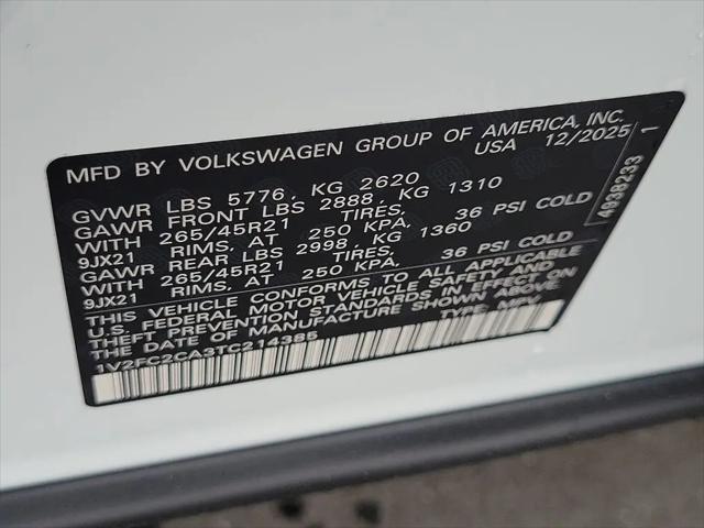 2026 Volkswagen Atlas Cross Sport SEL Premium R-Line