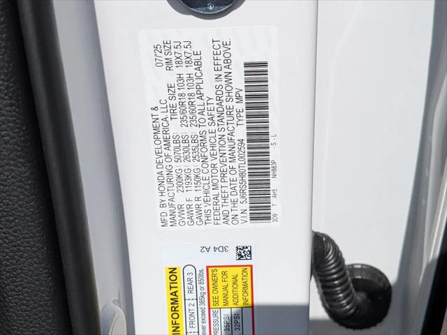 2026 Honda CR-V Hybrid 2WD Sport-L