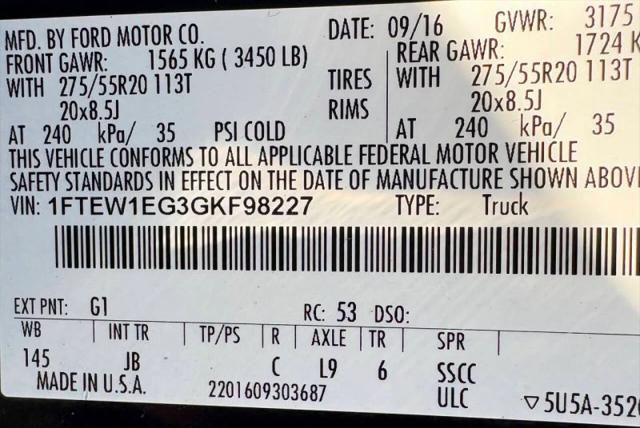 2016 Ford F-150 XLT