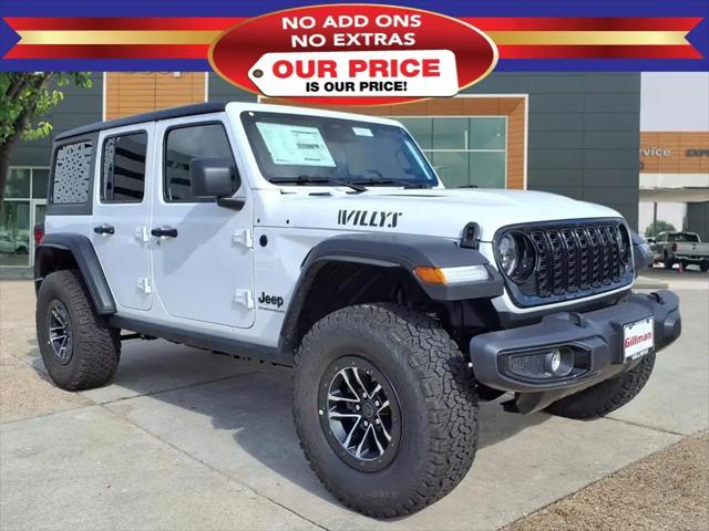 2026 Jeep Wrangler 4-Door Willys 4x4 for sale in Houston, TX