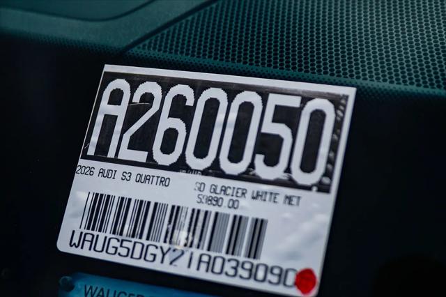 2026 Audi S3 TFSI quattro S tronic