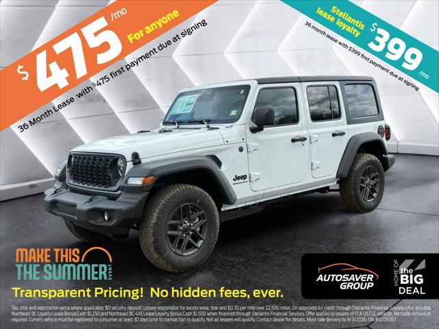 2026 Jeep Wrangler 4-Door Sport S 4x4 for sale in Newport, VT