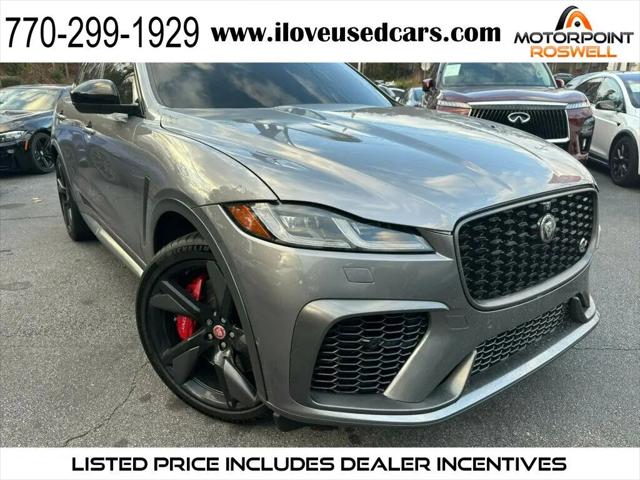 2022 Jaguar F-PACE SVR P550 AWD Automatic for sale in Roswell, GA