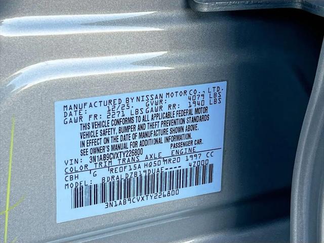 2026 Nissan Sentra SV