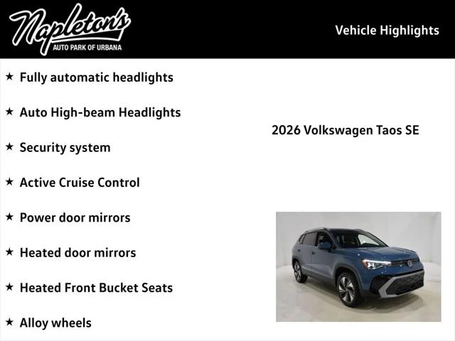 2026 Volkswagen Taos SE