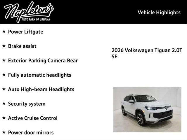 2026 Volkswagen Tiguan SE