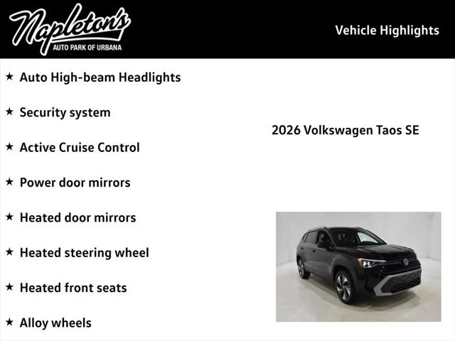2026 Volkswagen Taos SE