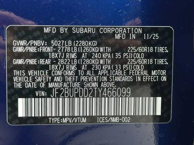 2026 Subaru Outback Limited