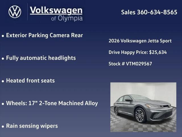 2026 Volkswagen Jetta Sport