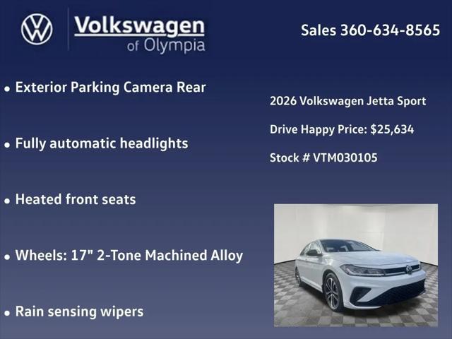 2026 Volkswagen Jetta Sport