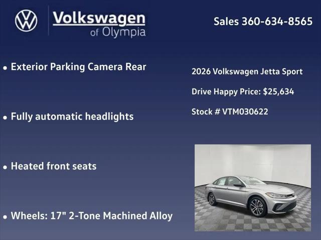 2026 Volkswagen Jetta Sport