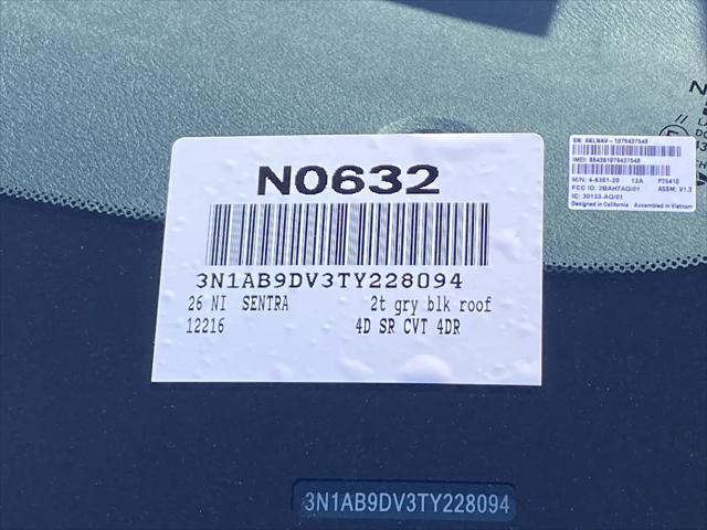 2026 Nissan Sentra SR