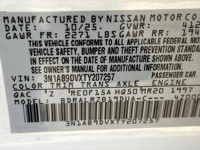 2026 Nissan Sentra SR