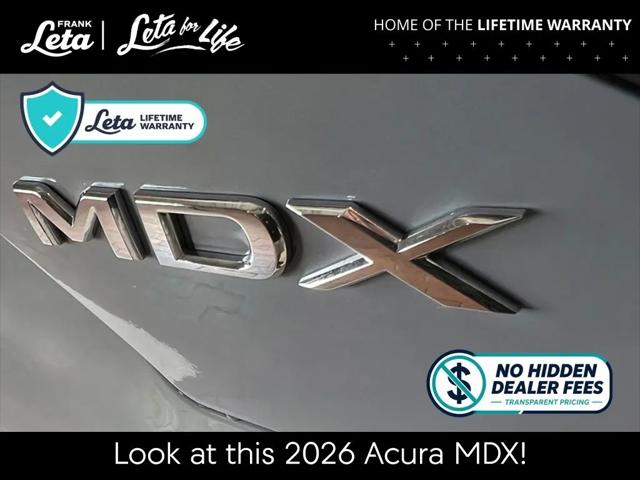 2026 Acura MDX A-SPEC Advance Package