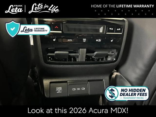 2026 Acura MDX A-SPEC Advance Package