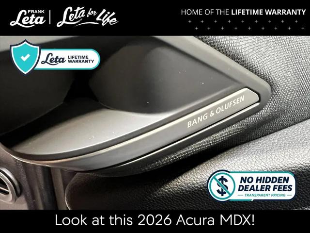 2026 Acura MDX A-SPEC Advance Package