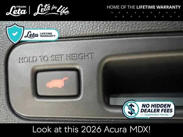 2026 Acura MDX A-SPEC Advance Package