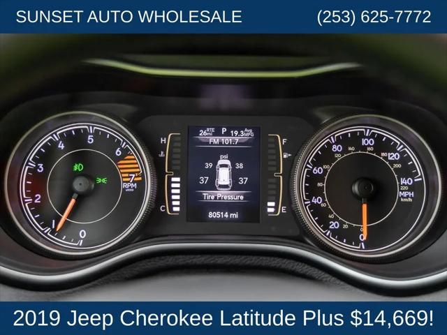 2019 Jeep Cherokee Latitude Plus 4x4