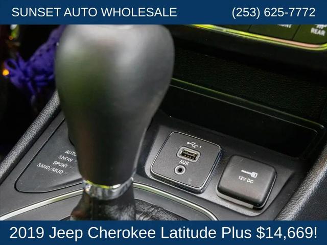 2019 Jeep Cherokee Latitude Plus 4x4