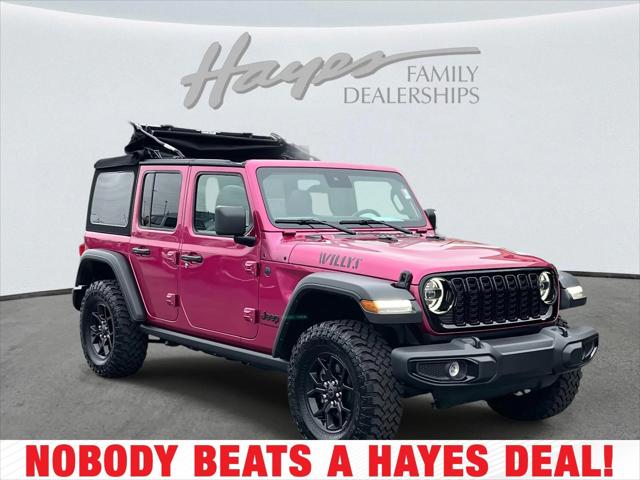 2024 Jeep Wrangler 4-Door Willys 4x4