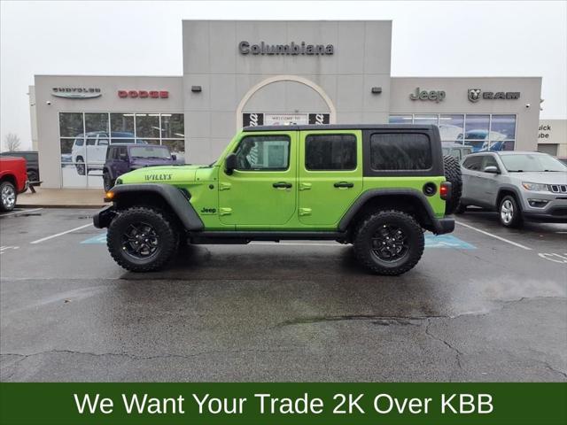 2026 Jeep Wrangler 4-Door Willys 4x4 for sale near Columbiana, OH
