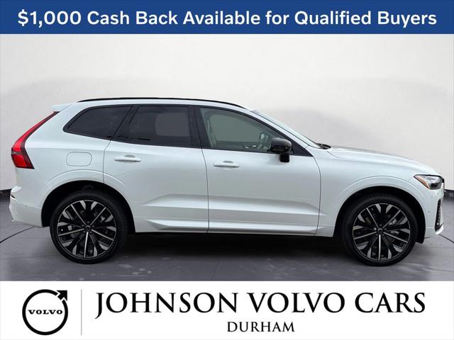2026 Volvo XC60 Plug-In Hybrid Ultra, T8 AWD Electric/Gasoline, Dark