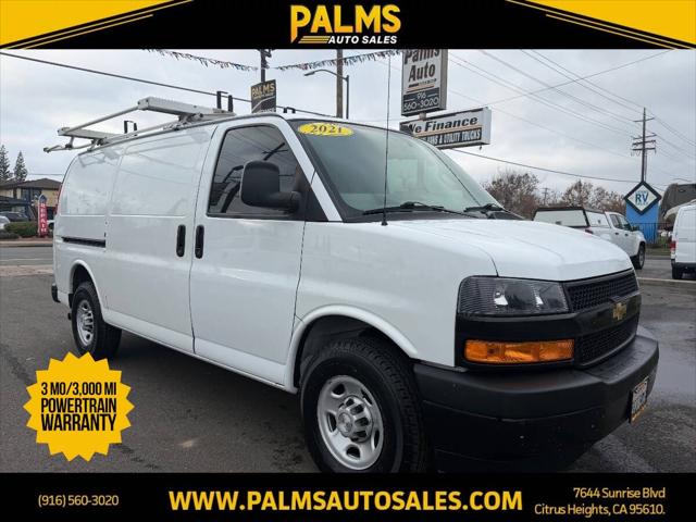 2021 Chevrolet Express Cargo Van RWD 2500 Regular Wheelbase WT for sale in Citrus Heights, CA
