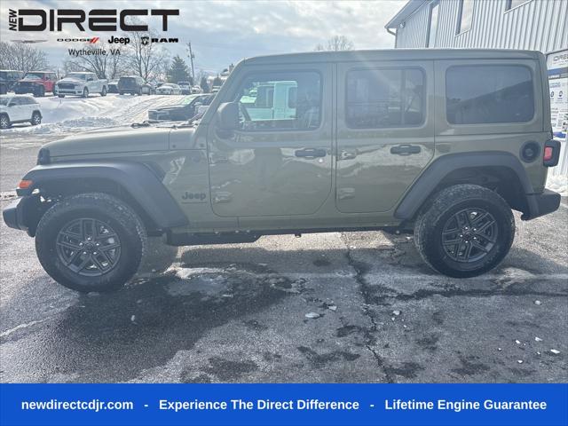 2026 Jeep Wrangler WRANGLER 4-DOOR SPORT S