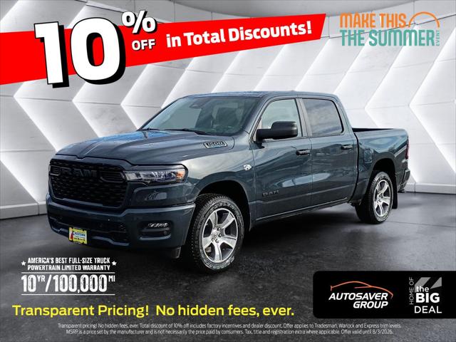 2026 Ram 1500 Express Crew Cab 4x4 5'7" Box for sale in Littleton, NH
