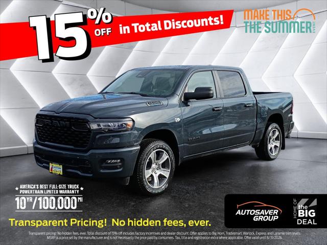 2026 Ram 1500 Express Crew Cab 4x4 5'7" Box for sale in Littleton, NH