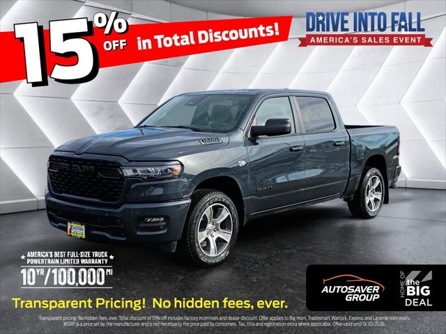 2026 Ram 1500 Express Crew Cab 4x4 57 Box for sale in Littleton, NH