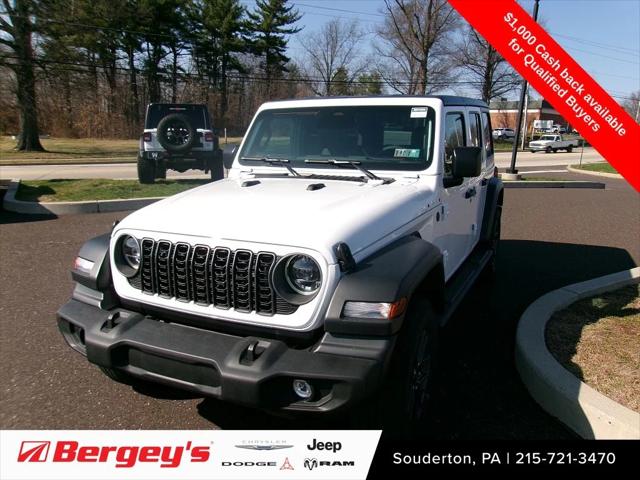 2026 Jeep Wrangler WRANGLER 4-DOOR SPORT S 2026 Jeep Wrangler WRANGLER 4-DOOR SPORT S