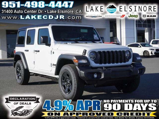 2026 Jeep Wrangler WRANGLER 4-DOOR SPORT