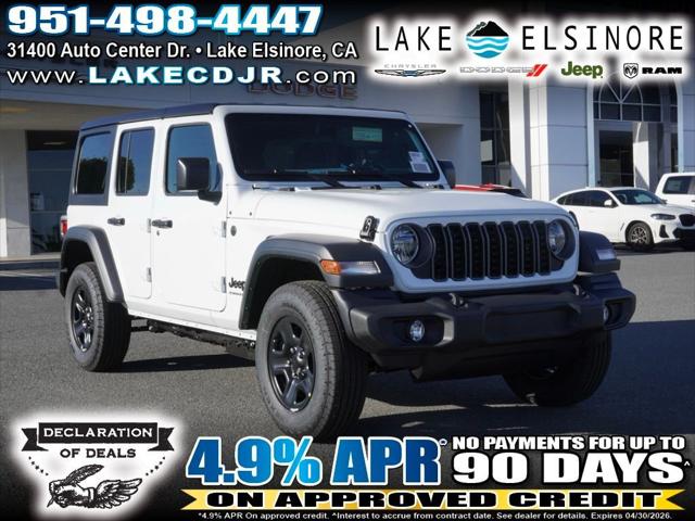 2026 Jeep Wrangler WRANGLER 4-DOOR SPORT