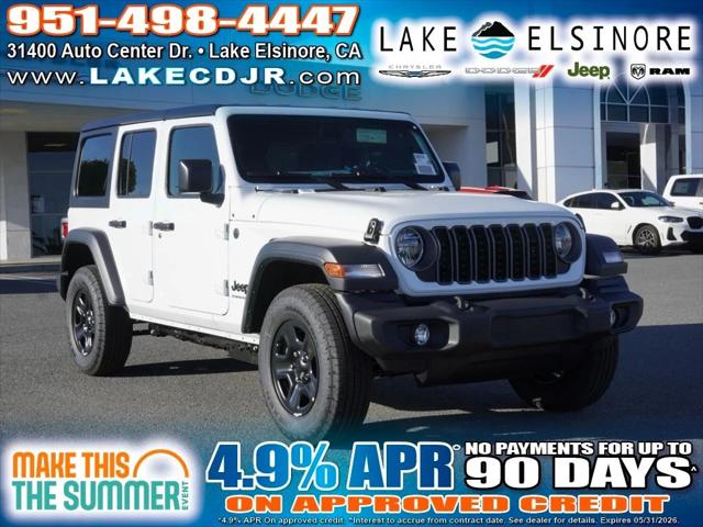 2026 Jeep Wrangler WRANGLER 4-DOOR SPORT 2026 Jeep Wrangler WRANGLER 4-DOOR SPORT