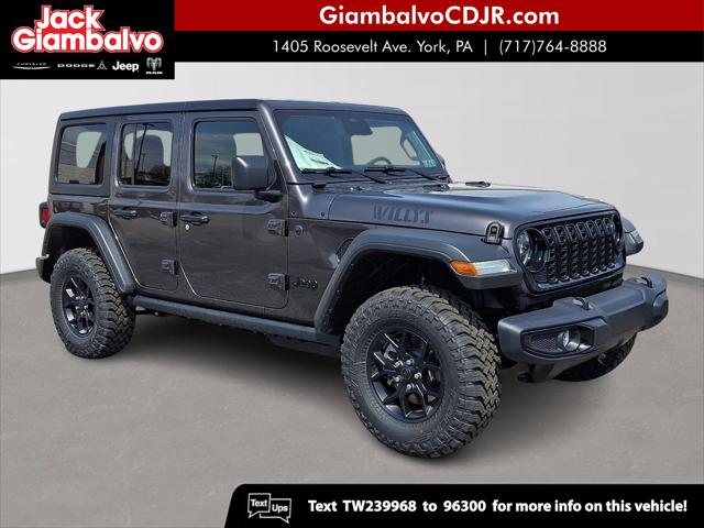 2026 Jeep Wrangler WRANGLER 4-DOOR WILLYS 2026 Jeep Wrangler WRANGLER 4-DOOR WILLYS