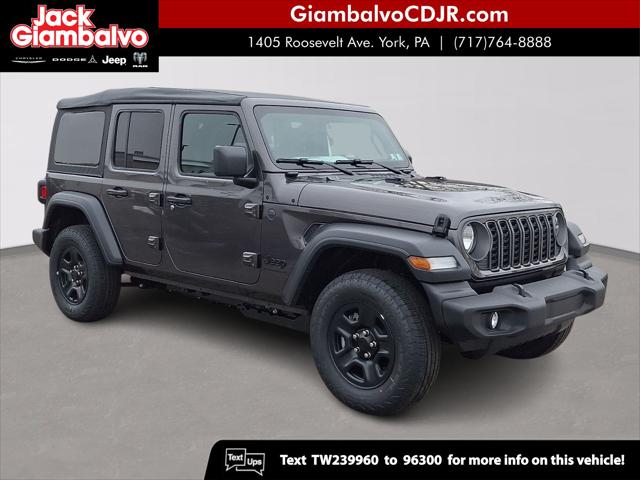 2026 Jeep Wrangler WRANGLER 4-DOOR SPORT 2026 Jeep Wrangler WRANGLER 4-DOOR SPORT