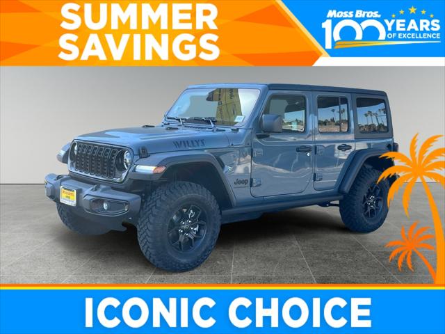 2026 Jeep Wrangler 4-Door Willys 4x4 for sale in San Bernardino, CA