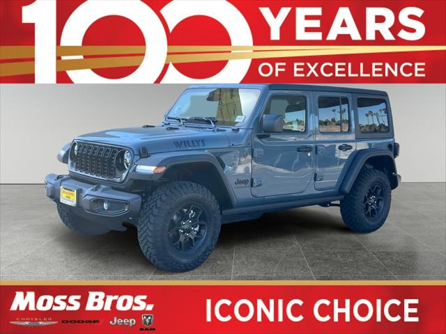 2026 Jeep Wrangler 4-Door Willys 4x4 for sale in San Bernardino, CA