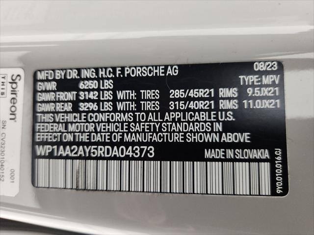 2024 Porsche Cayenne Base