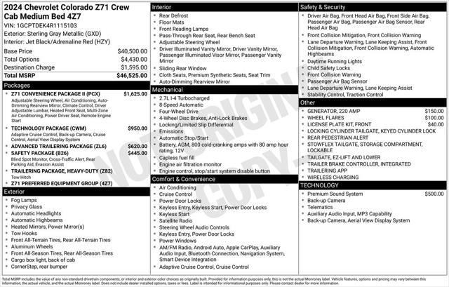 2024 Chevrolet Colorado 4WD Z71